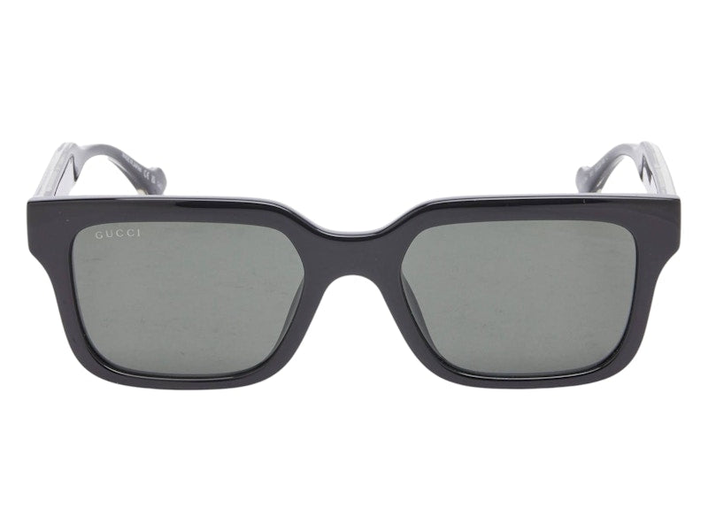 Gucci Square Sunglasses Black Grey (GG1732SK-001-55)