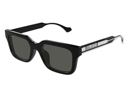 Gucci Square Sunglasses Black Grey (GG1732SK-001-55)