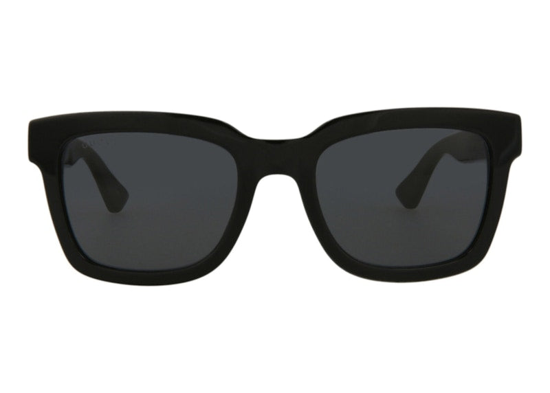 Gucci Square Sunglasses Black/Smoke (GG0001SN-30013210-001)