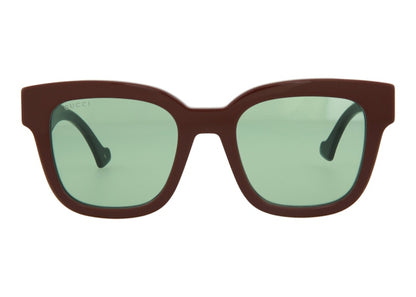 Gucci Square Sunglasses Brown/Black/Green (GG0998S-30011733-004)