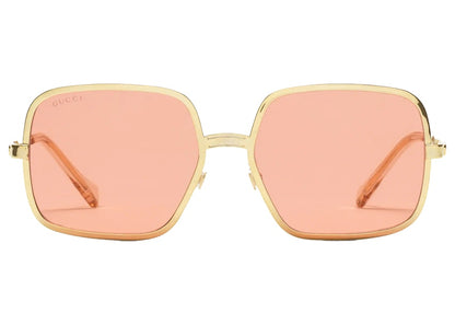 Gucci Square Sunglasses Gold (681903 I3330 8066)