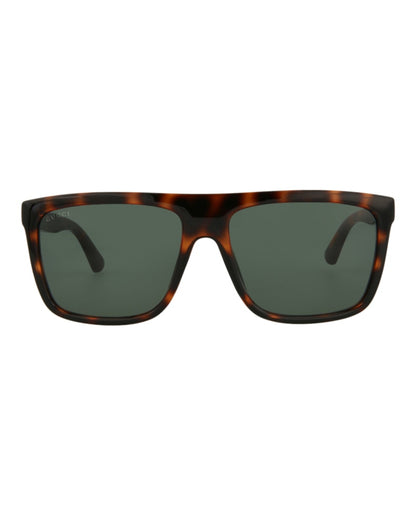 Gucci Square Sunglasses Havana/Havana/Green (GG0748S-30008888-003)