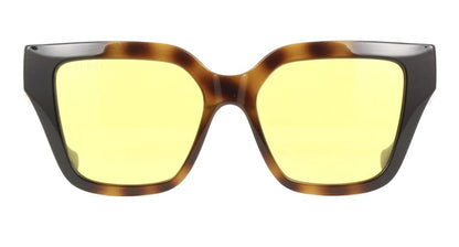 Gucci Square Sunglasses Havana/Yellow (GG1023S-004-54)