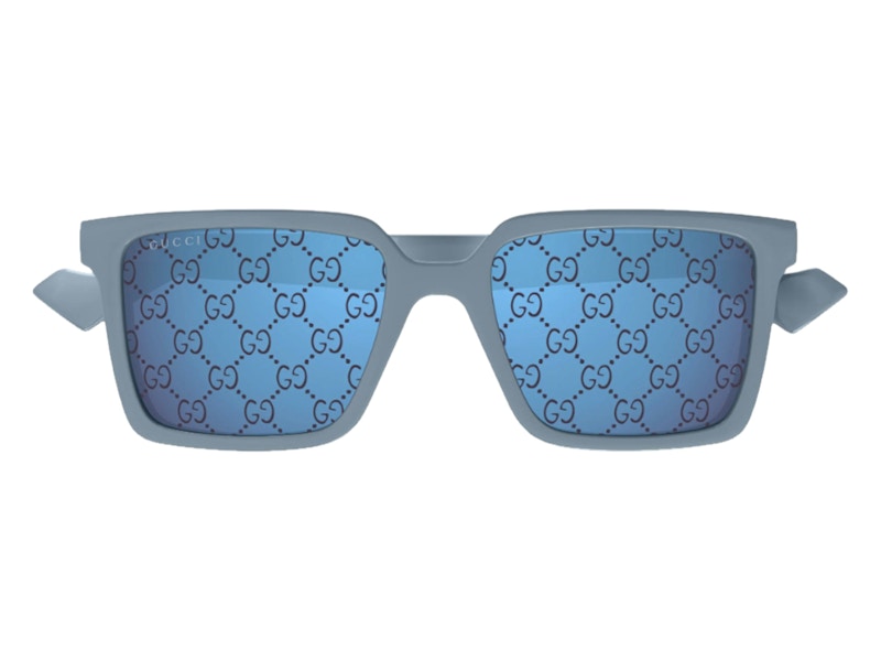 Gucci Square Sunglasses Light Blue Violet (GG1540S-003-FR)