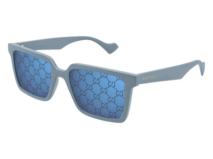 Gucci Square Sunglasses Light Blue Violet (GG1540S-003-FR)