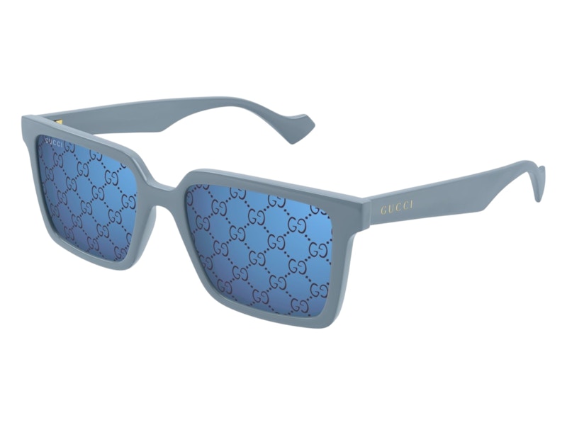 Gucci Square Sunglasses Light Blue Violet (GG1540S-003-FR)
