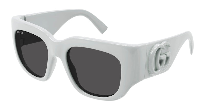 Gucci Square Sunglasses Light Grey/Grey (GG1545S-003)