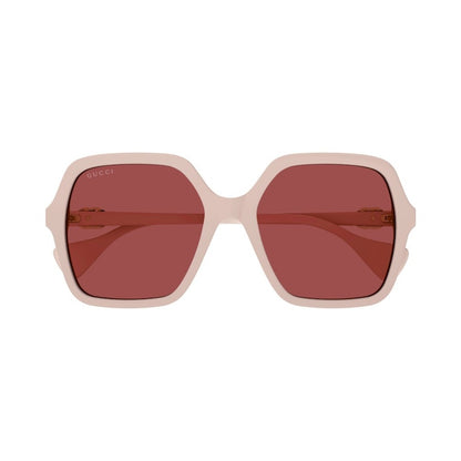 Gucci Square Sunglasses Pink (GG1072SA-004-56)