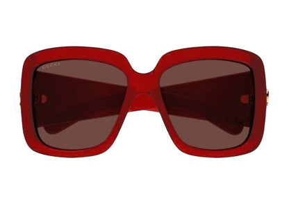 Gucci Square Sunglasses Red (GG1402S-003-FR)