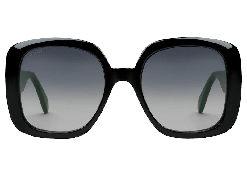 Gucci Square Sunglasses With Web Black (623884 J1691 1013)