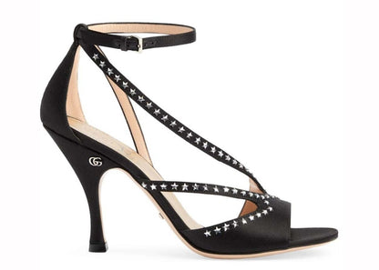Gucci Star-embellished GG (95mm) Sandals Black (Women's)