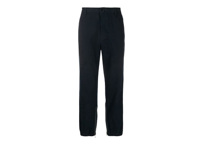 Gucci Striped Gabardine Straight-Fit Trousers Black/Multi