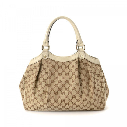Gucci Sukey Tote GG Medium Brown/Gold