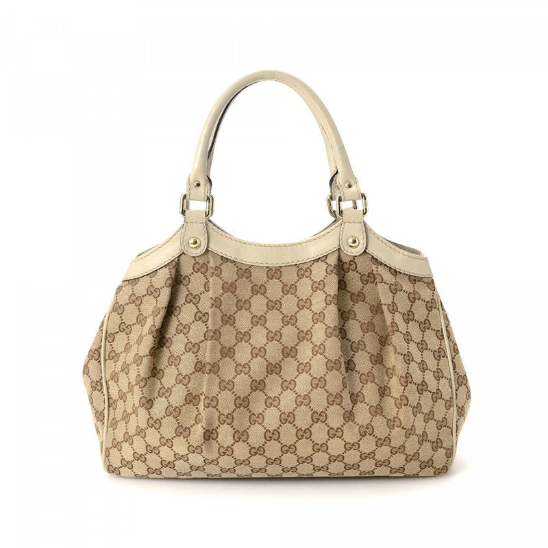 Gucci Sukey Tote GG Medium Brown/Gold