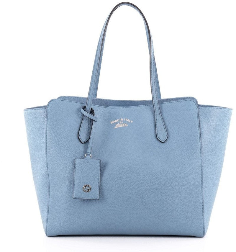 Gucci Swing Tote Medium Blue