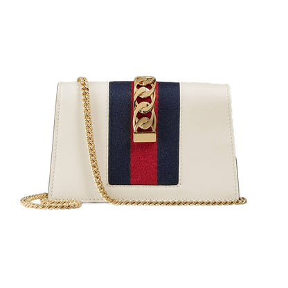 Gucci Sylvie Chain Mini White