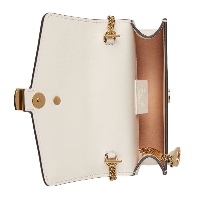Gucci Sylvie Chain Mini White
