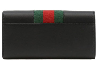 Gucci Sylvie Continental Wallet Black
