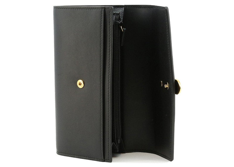 Gucci Sylvie Continental Wallet Black