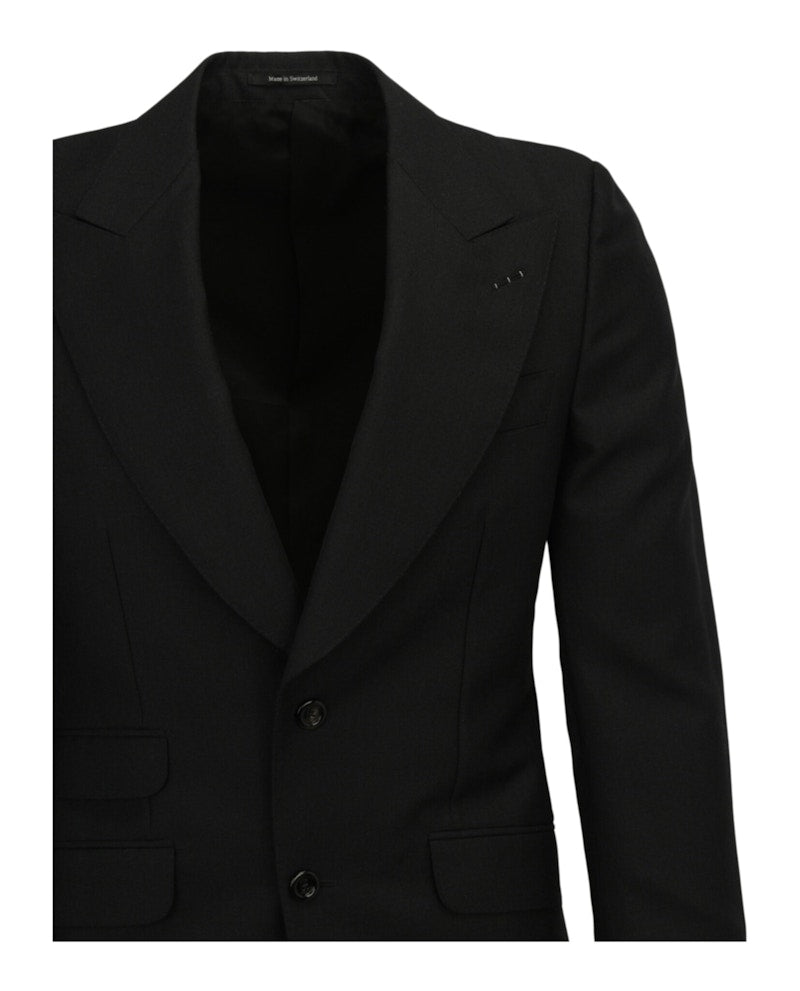 Gucci Tailored Wool Blazer Black