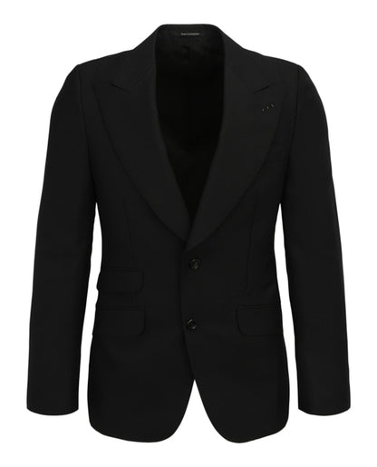 Gucci Tailored Wool Blazer Black