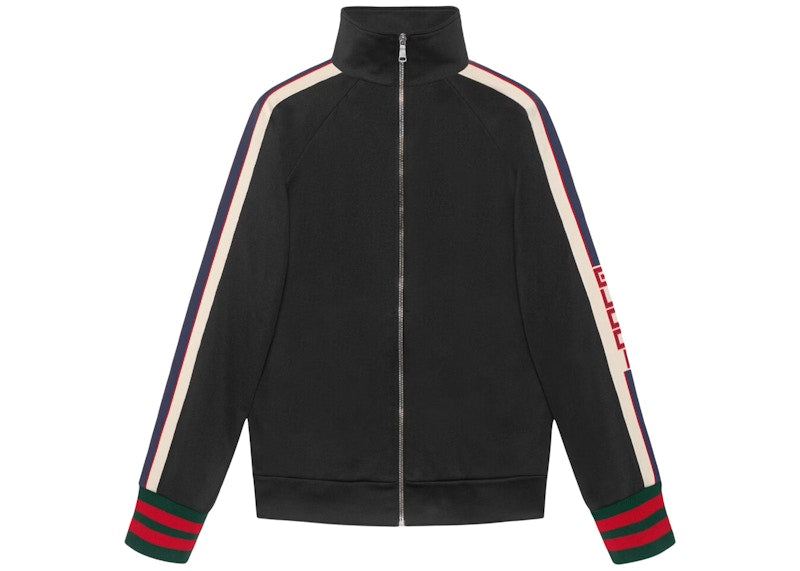 Gucci Technical Jersey Jacket Black