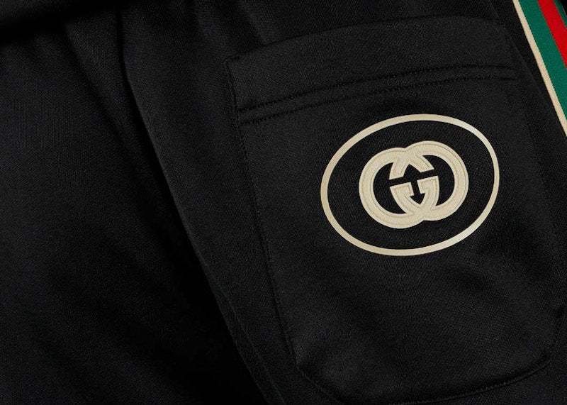 Gucci Technical Jersey Track Pants Black