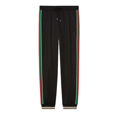 Gucci Technical Jersey Track Pants Black