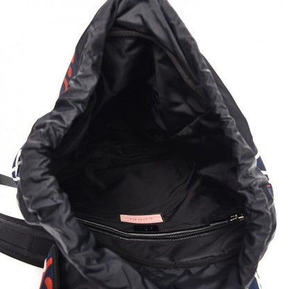 Gucci GucciGhost Techpack Backpack Graffiti Print Navy/Multicolor