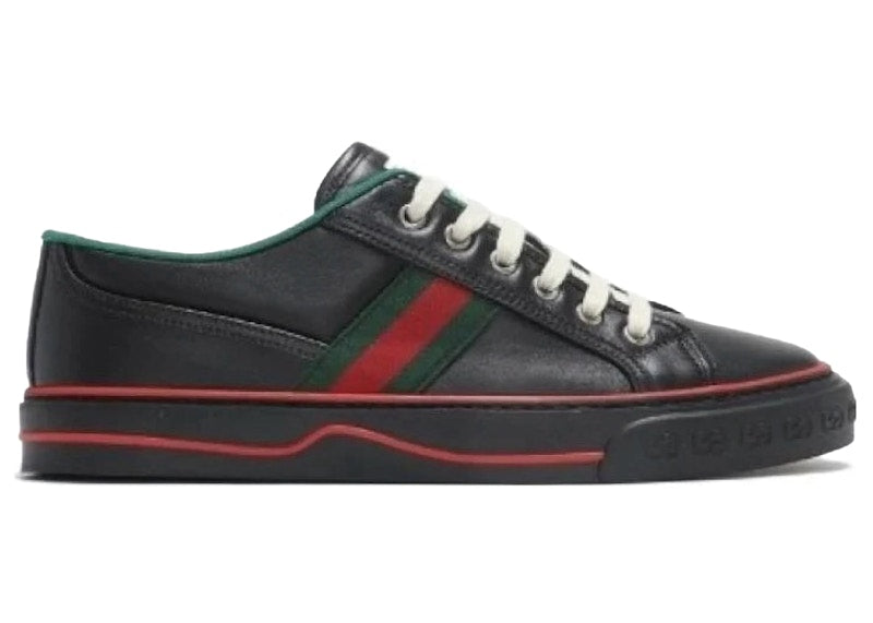 Gucci Tennis 1977 Black Leather
