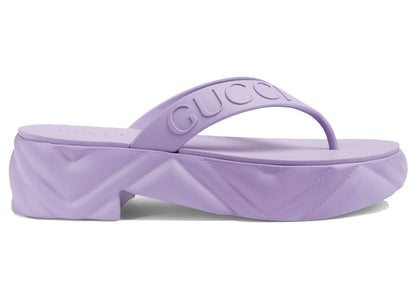 Gucci Thong Platform Sandal Lilac (Women's)