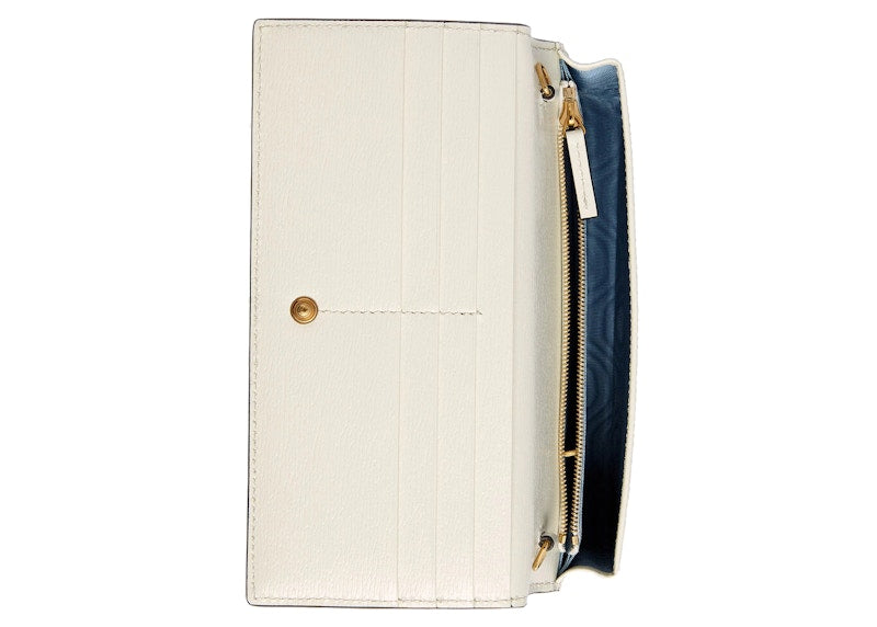 Gucci Tiger Horsebit 1955 Wallet Off White