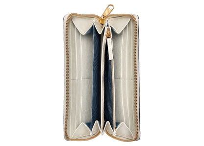 Gucci Tiger Horsebit 1955 Zip Wallet White