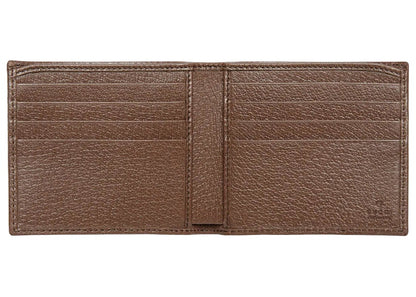 Gucci Tiger Print GG Wallet Beige/Ebony