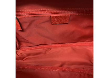 Gucci Toiletry Bag Nylon Red