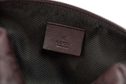 Gucci Toiletry Case Guccissima Small Brown