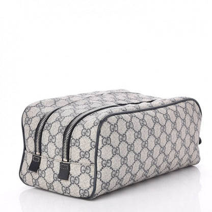 Gucci Toiletry Case Monogram GG Plus Navy Blue