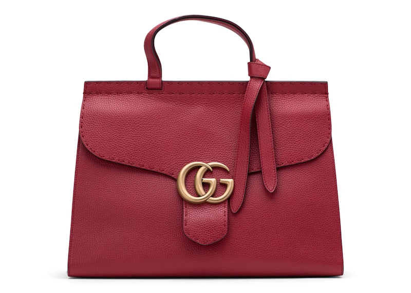 Gucci GG Marmont Top Handle Medium Red