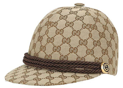 Gucci Torchon Baseball Cap Beige
