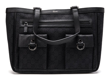 Gucci Abbey Tote Monogram GG D-Ring Detail