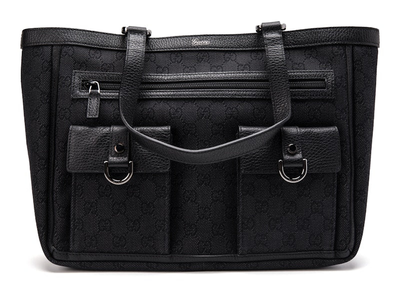 Gucci Abbey Tote Monogram GG D-Ring Detail