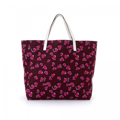 Gucci Tote Continental Heart Burgundy