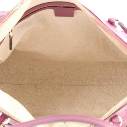 Gucci Dome Bree Shoulder Bag Guccissima Medium Dark Pink