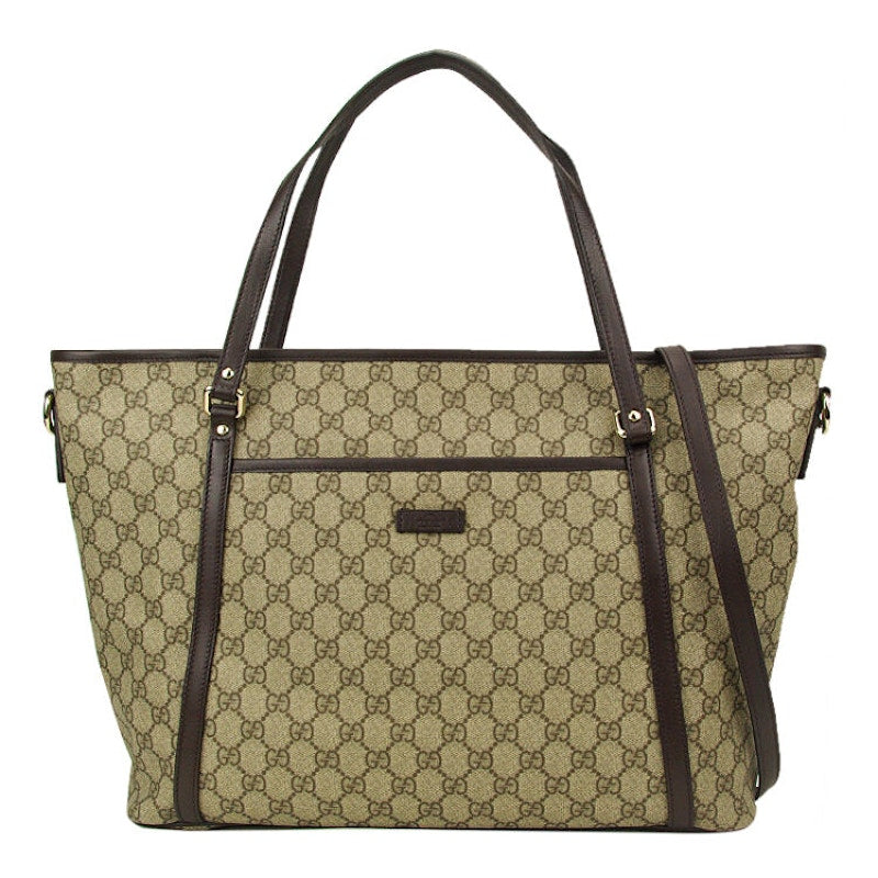 Gucci Tote GG Supreme Beige/Ebony