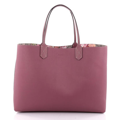 Gucci Reversible Tote GG Blooms Large Antique Rose