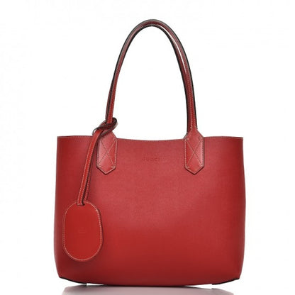 Gucci Reversible Tote GG Supreme Small Beige/Red