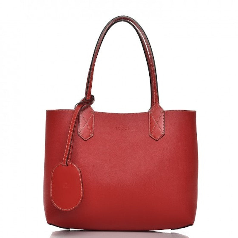 Gucci Reversible Tote GG Supreme Small Beige/Red