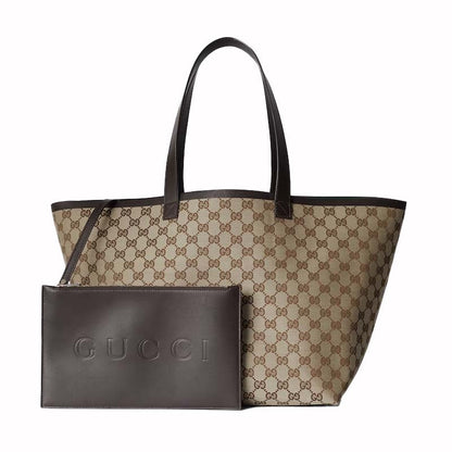 Gucci Totissima Medium Tote Bag Beige/Ebony