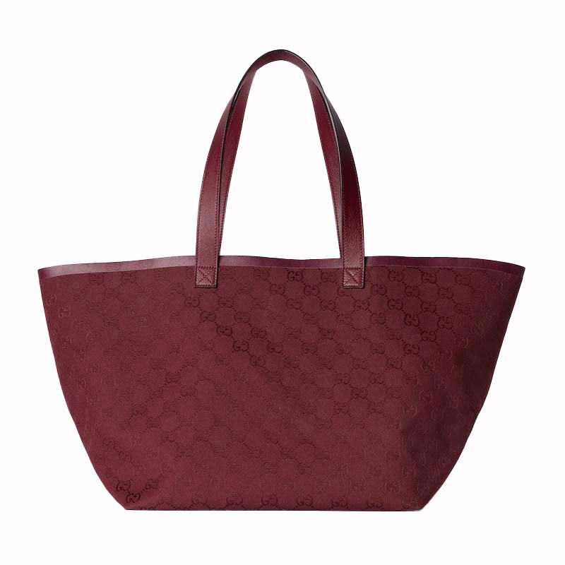 Gucci Totissima Medium Tote Bag Rosso Ancora Red