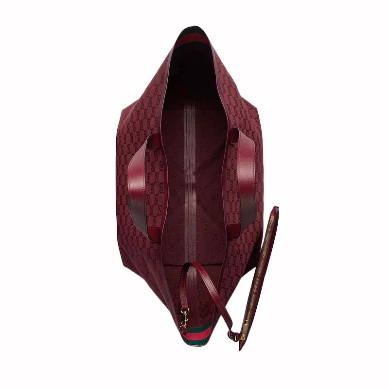 Gucci Totissima Medium Tote Bag Rosso Ancora Red